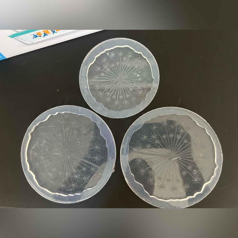 Resin molds - dandelions